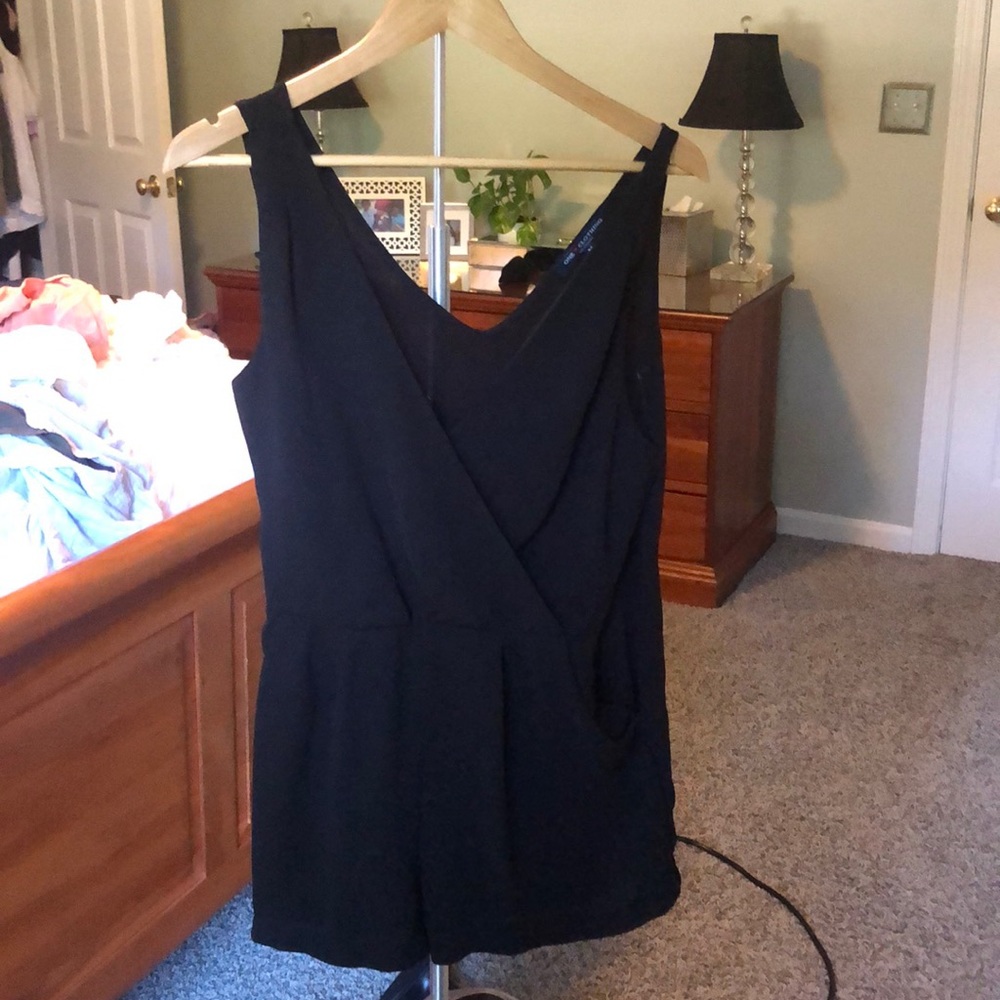deep V romper